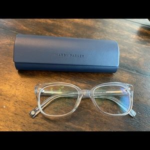 Warby Parker Clear Cat Eye Optical Glasses